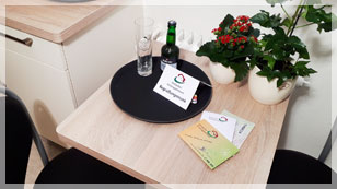 Nichtraucher-Ferienapartment mit WLAN am Kirschenberg in 37574 Einbeck. Die kleine Ferienwohnung für komfortables Wohnen zwischen Harz und Solling.